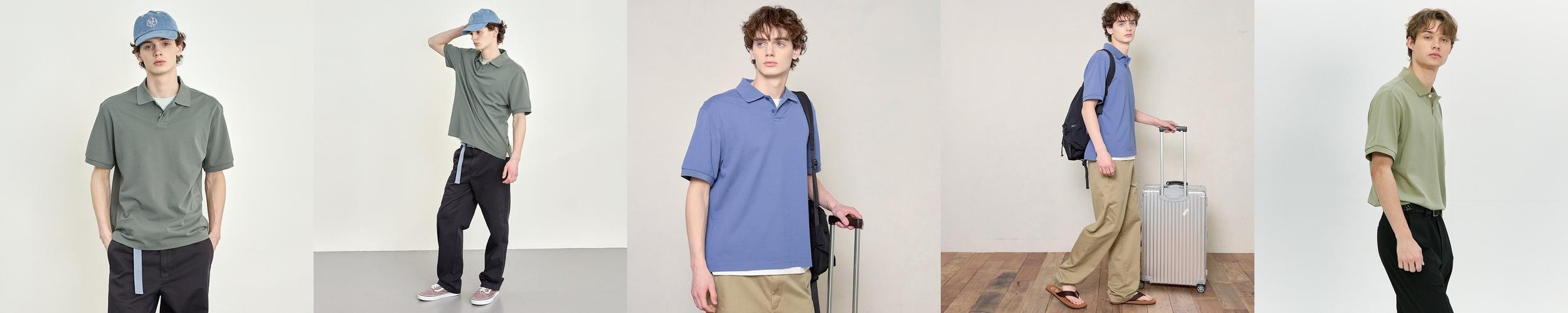 베이직하우스 세미 오버핏 피케 폴로티 베이직하우스 세미 오버핏 피케 폴로티