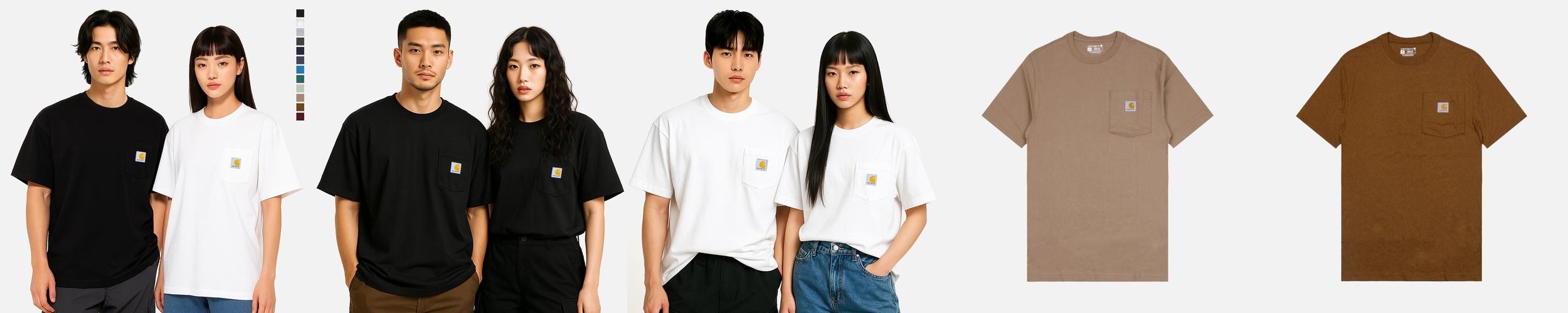 칼하트 헤비웨이트 포켓 반팔티 칼하트 헤비웨이트 포켓 반팔티