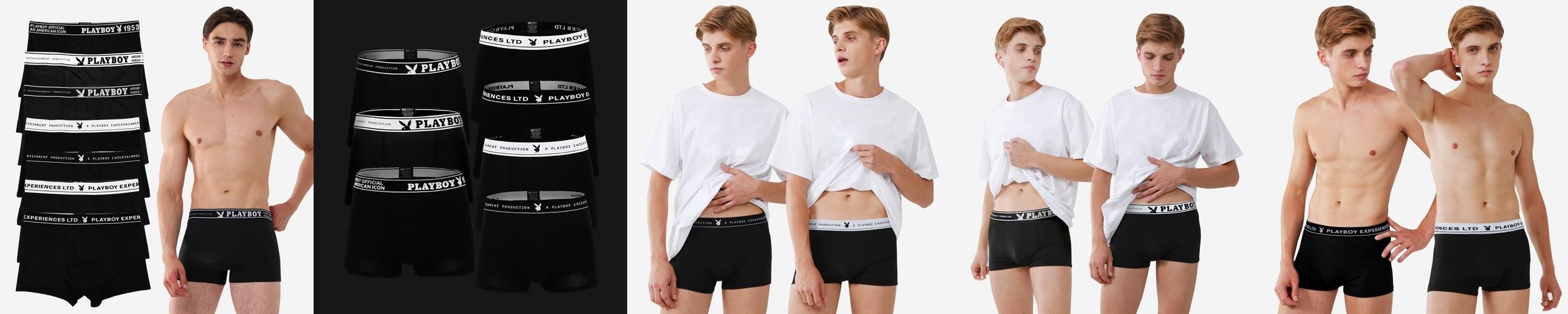 플레이보이 남성 블랙에디션 드로즈 7매 세트 플레이보이 남성 블랙에디션 드로즈 7매 세트