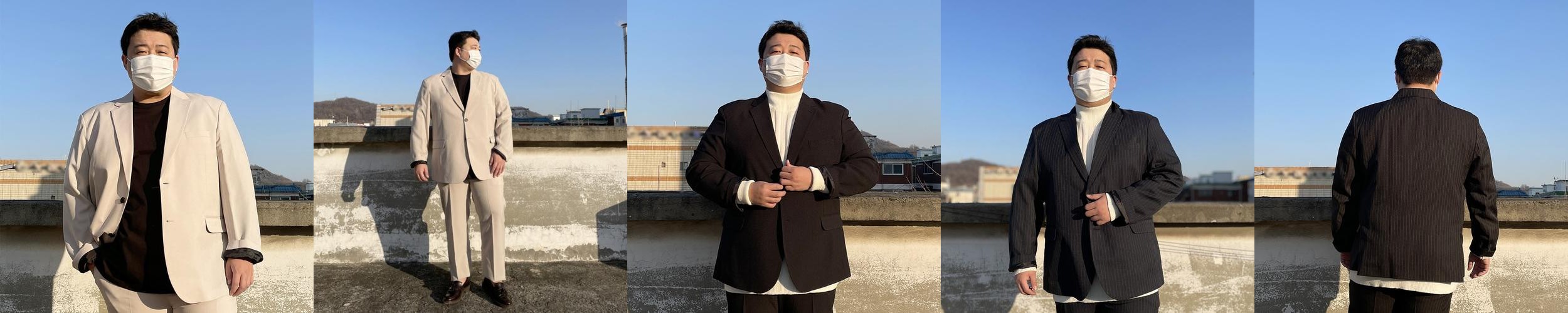 남자 빅사이즈 정장 수트 세트 XL~7XL 결혼식 하객룩 비즈니스 사계절 105~135 남자 빅사이즈 정장 수트 세트 XL~7XL 결혼식 하객룩 비즈니스 사계절 105~135