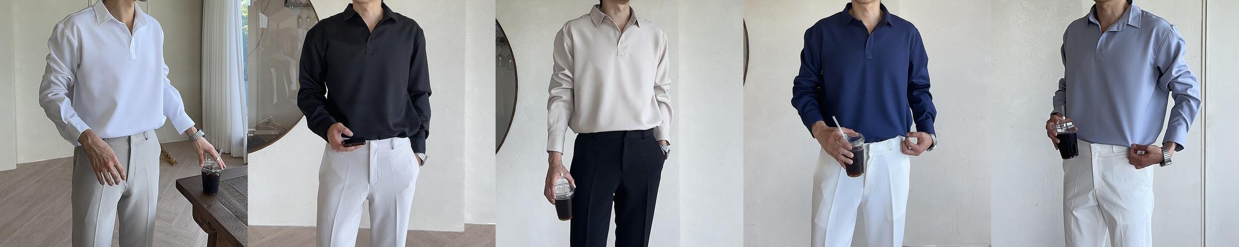 남자셔츠 구김없는 링클프리 반오픈 실크 정장 남자와이셔츠 남자셔츠 구김없는 링클프리 반오픈 실크 정장 남자와이셔츠