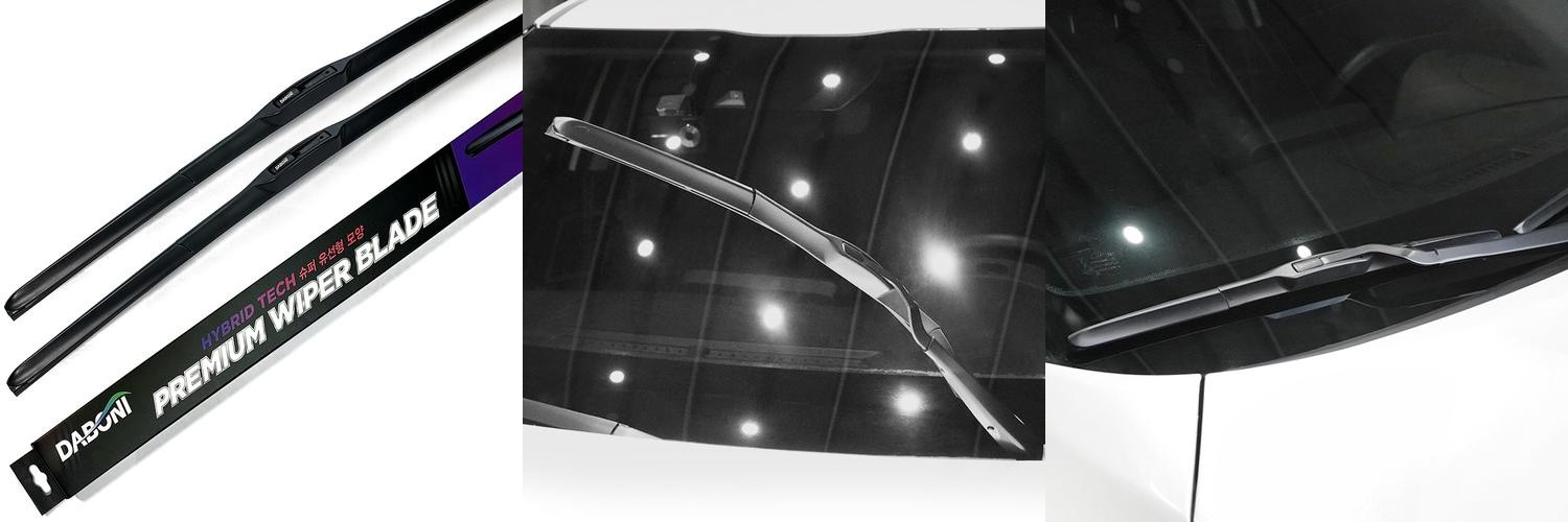 다보니 035 하이브리드 와이퍼 2개 1세트 350mm&350mm 다보니 035 하이브리드 와이퍼 2개 1세트 350mm&350mm