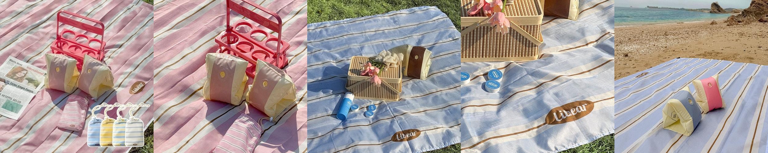 리베아르 경량 피크닉매트 야외 방수 휴대용 돗자리 핑크 중형 리베아르 경량 피크닉매트 야외 방수 휴대용 돗자리 핑크 중형