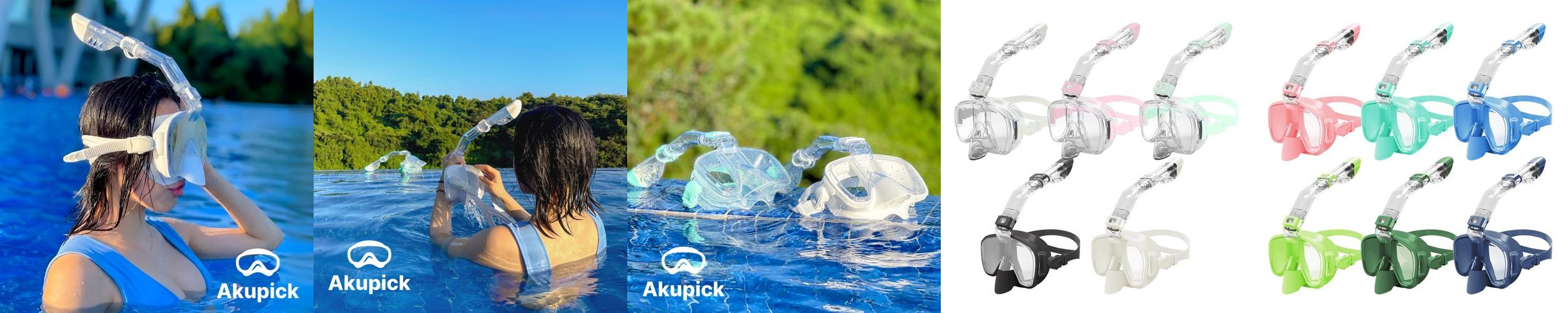 아쿠픽 스노쿨링 마스크 세트 김서림방지 스노클링 물놀이 장비 물안경 프리다이빙 코마스크 아쿠픽 스노쿨링 마스크 세트 김서림방지 스노클링 물놀이 장비 물안경 프리다이빙 코마스크