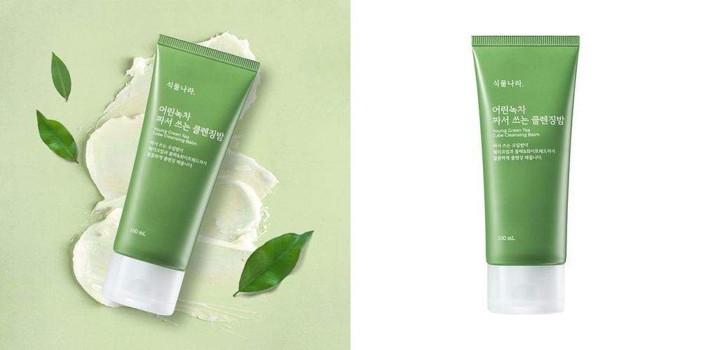 식물나라 어린녹차 짜서쓰는 클렌징밤 100ml, 1개 식물나라 어린녹차 짜서쓰는 클렌징밤 100ml, 1개