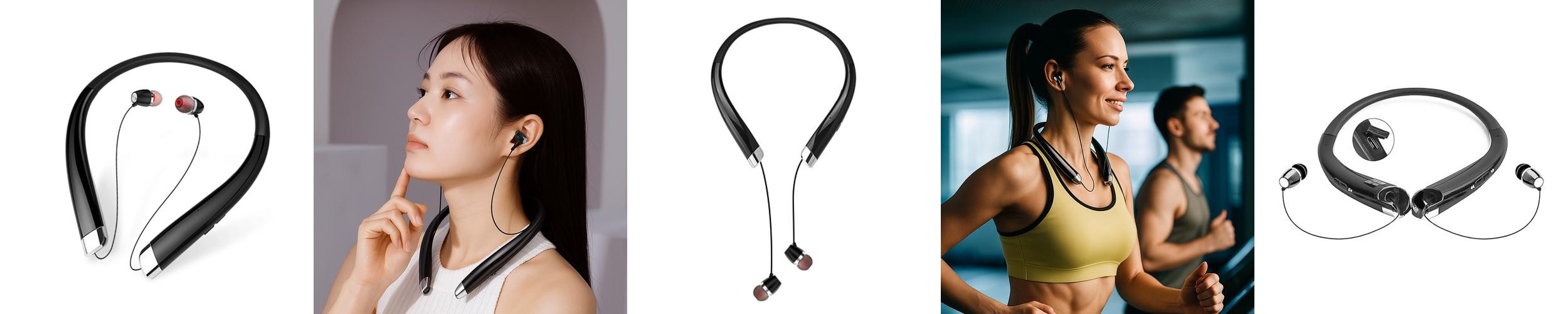 지노바 NeckLine Pro 넥밴드 무선 블루투스 이어폰 스포츠 목걸이 런닝 이어셋 지노바 NeckLine Pro 넥밴드 무선 블루투스 이어폰 스포츠 목걸이 런닝 이어셋