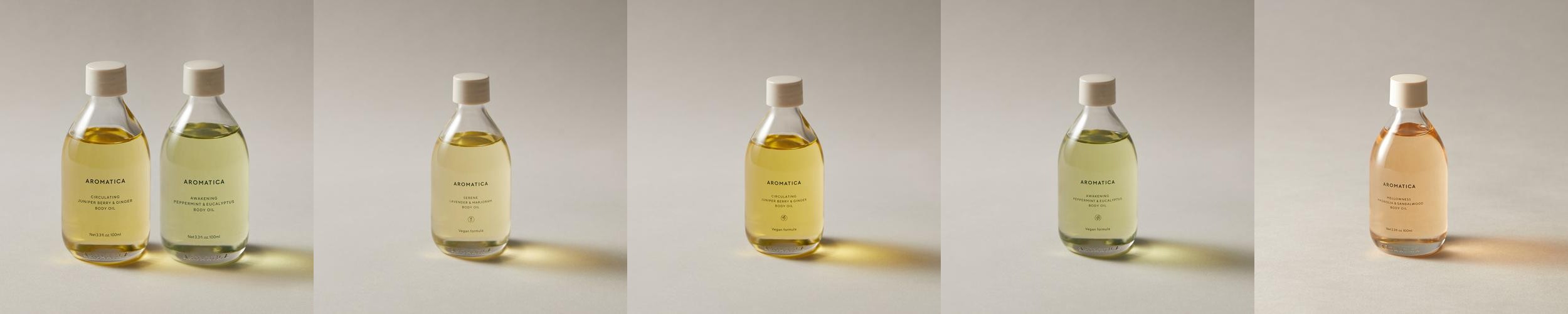 아로마티카 바디오일 100ML 2종 세트 바디케어 마사지오일 아로마티카 바디오일 100ML 2종 세트 바디케어 마사지오일