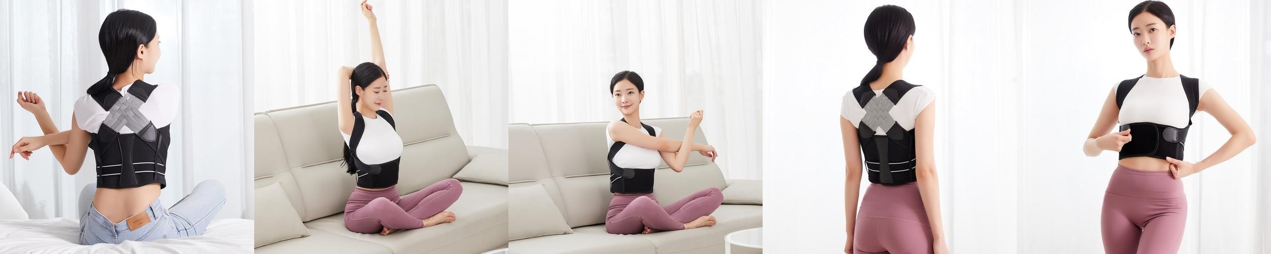 자세교정밴드 라운드숄더 자세 교정기 어깨 밴드 바른자세교정밴드 벨트 남녀공용 자세교정밴드 라운드숄더 자세 교정기 어깨 밴드 바른자세교정밴드 벨트 남녀공용