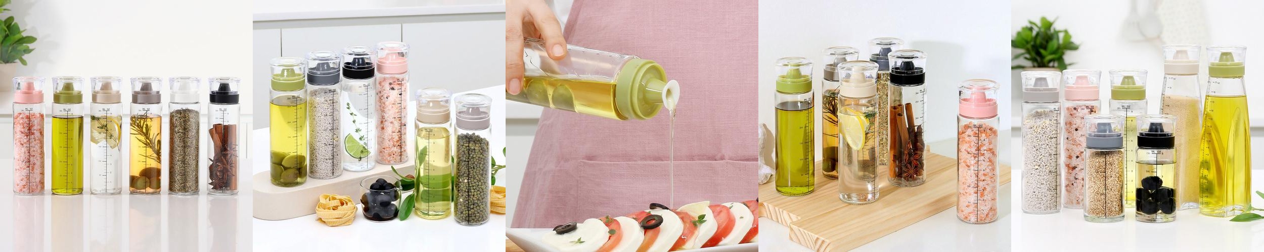 시노글라스오일병 양념통 소스통 조미료통 300ml 5p 시노글라스오일병 양념통 소스통 조미료통 300ml 5p