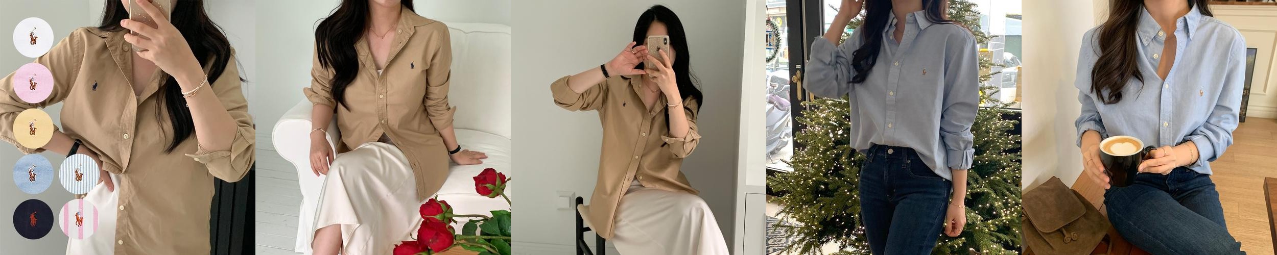 폴로 보이즈 옥스포드 셔츠 랄프로렌 여성 남방