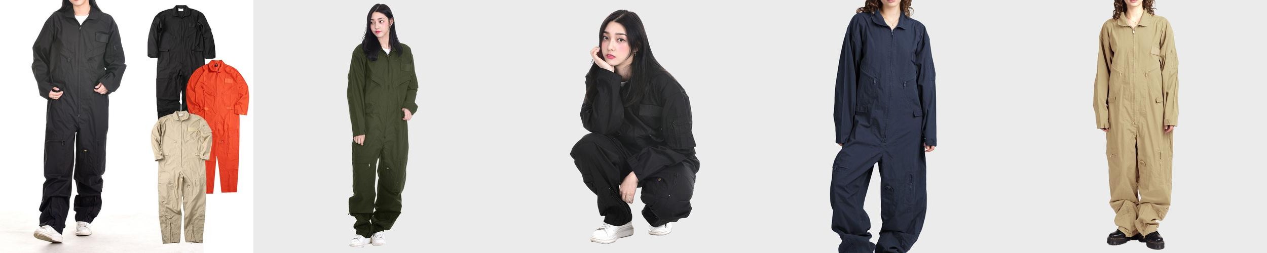 로스코 점프슈트 남자 작업복 점프수트 정비복 우주복