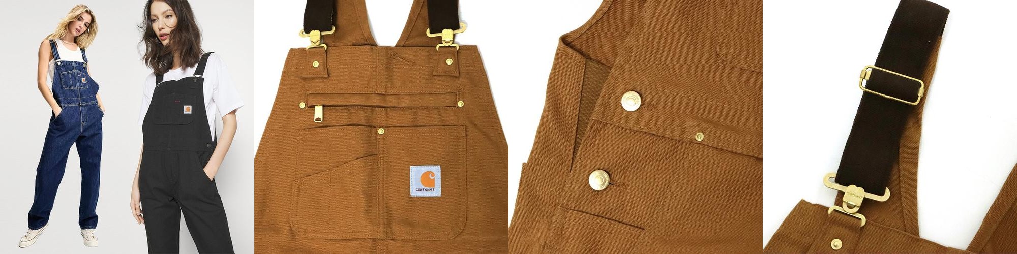 칼하트 오버롤 데님 멜빵바지 작업복