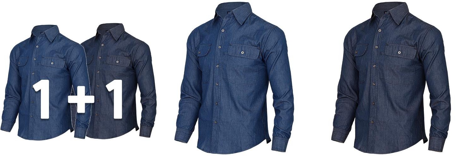 봄 남자청남방 남자남방 워크셔츠 작업 작업복 용접 빅사이즈 봄 남자청남방 남자남방 워크셔츠 작업 작업복 용접 빅사이즈