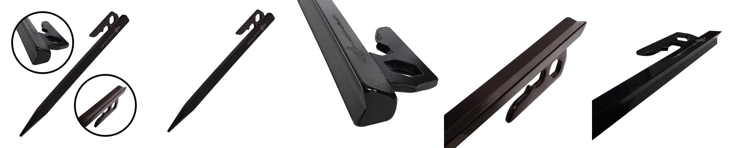 미라벨가든 단조팩 캠핑 타프 텐트팩 초고강도 디자인팩 블랙 20cm 미라벨가든 단조팩 캠핑 타프 텐트팩 초고강도 디자인팩 블랙 20cm