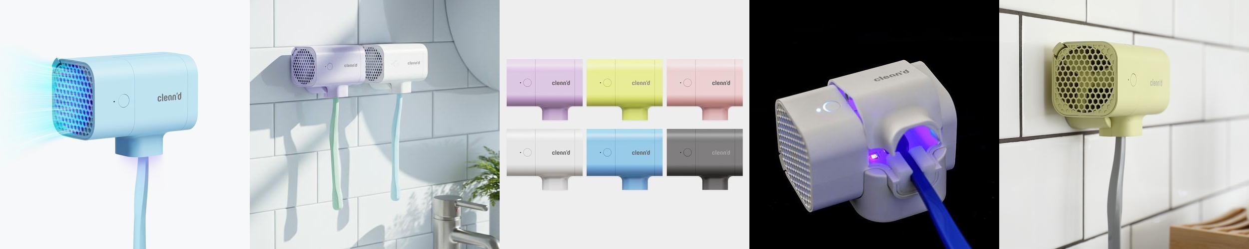 클린디 휴대용 무선 칫솔살균기 윈디 블루 클린디 휴대용 무선 칫솔살균기 윈디 블루