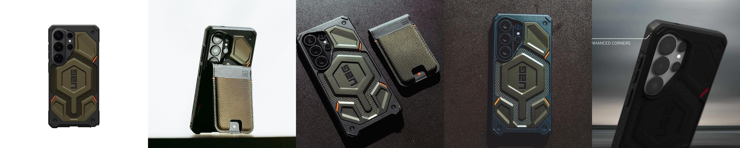 UAG 모나크 케블라 맥세이프 케이스 그린, 갤럭시S26 울트라 UAG 모나크 케블라 맥세이프 케이스 그린, 갤럭시S26 울트라