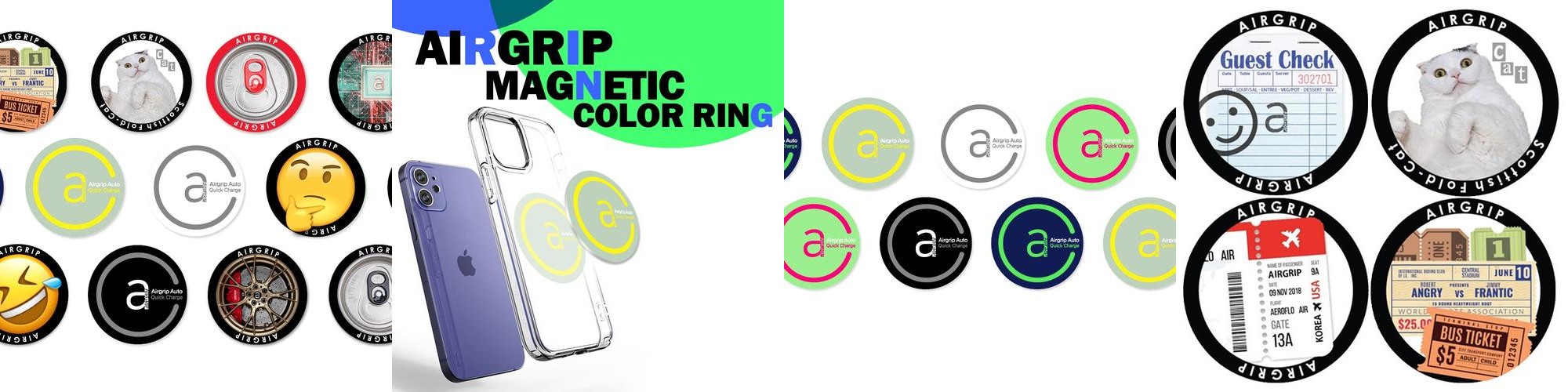 에어그립 맥세이프 링 스티커 자석 플레이트 네오디움 qi2 케이스 부착용 부착력 강화 에어그립 맥세이프 링 스티커 자석 플레이트 네오디움 qi2 케이스 부착용 부착력 강화