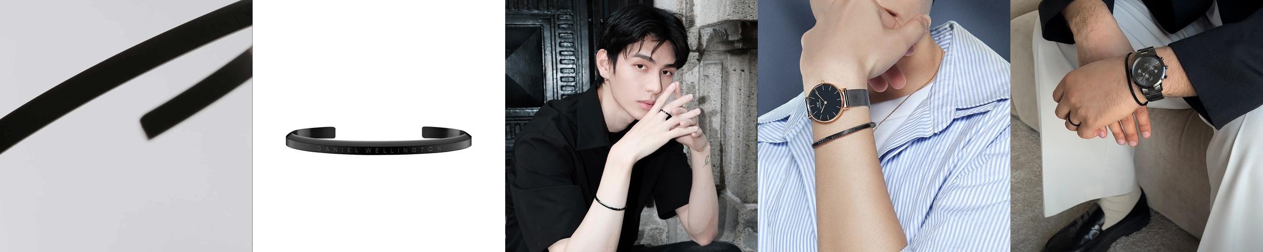 다니엘 웰링턴 CLASSIC BRACELET BLACK 올블랙 심플스타일 커플팔찌 다니엘 웰링턴 CLASSIC BRACELET BLACK 올블랙 심플스타일 커플팔찌