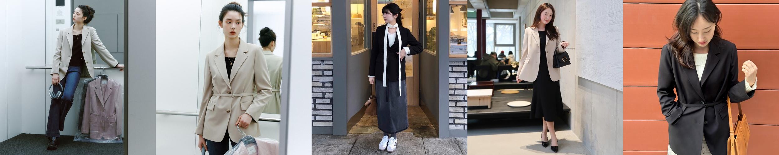 [N배송] 로엠 테일러드 자켓 RMJKF23R11