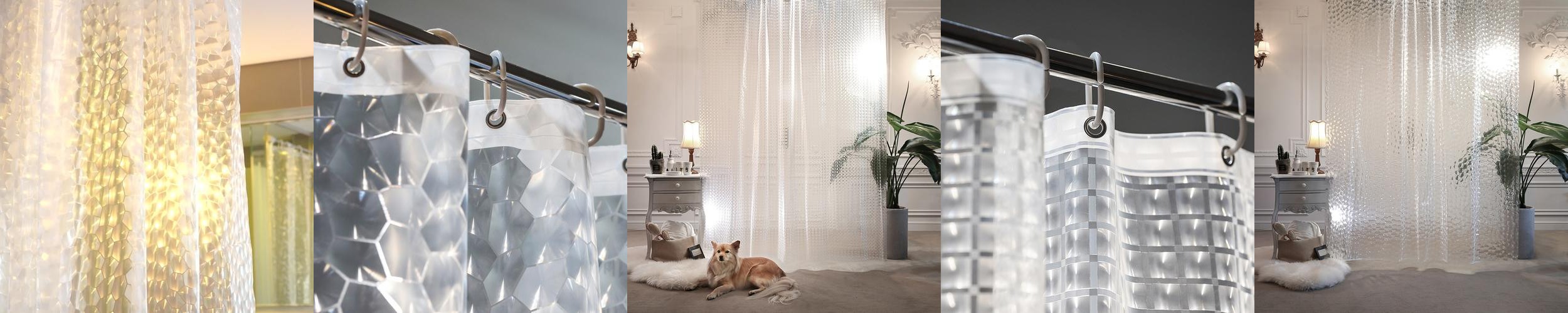 샤워커튼 욕실 봉세트 투명 방수 커튼 화장실 욕조 곰팡이 AB180SS 샤워커튼 욕실 봉세트 투명 방수 커튼 화장실 욕조 곰팡이 AB180SS