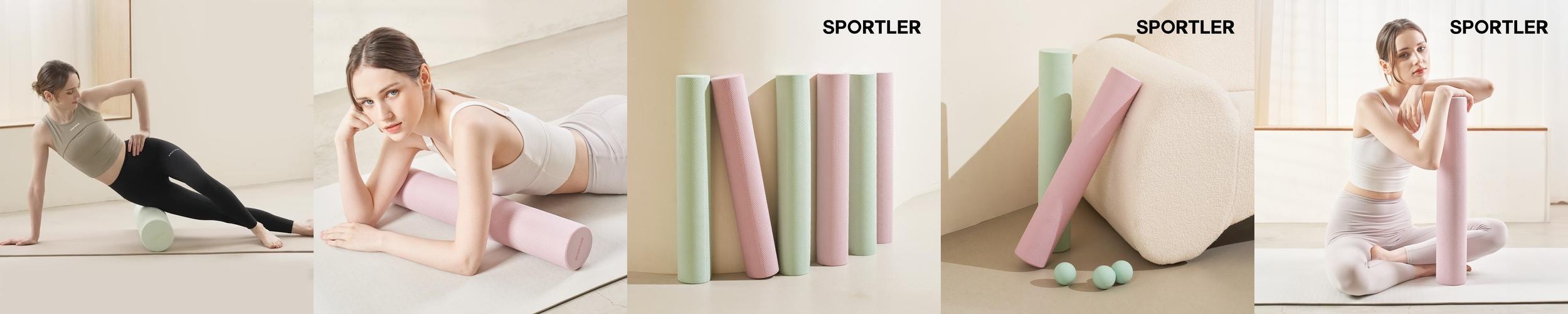 스포틀러 EVA 슬림 폼롤러 60cm 얇은 필라테스 스트레칭 종아리 요가 마사지 목 지압 스포틀러 EVA 슬림 폼롤러 60cm 얇은 필라테스 스트레칭 종아리 요가 마사지 목 지압