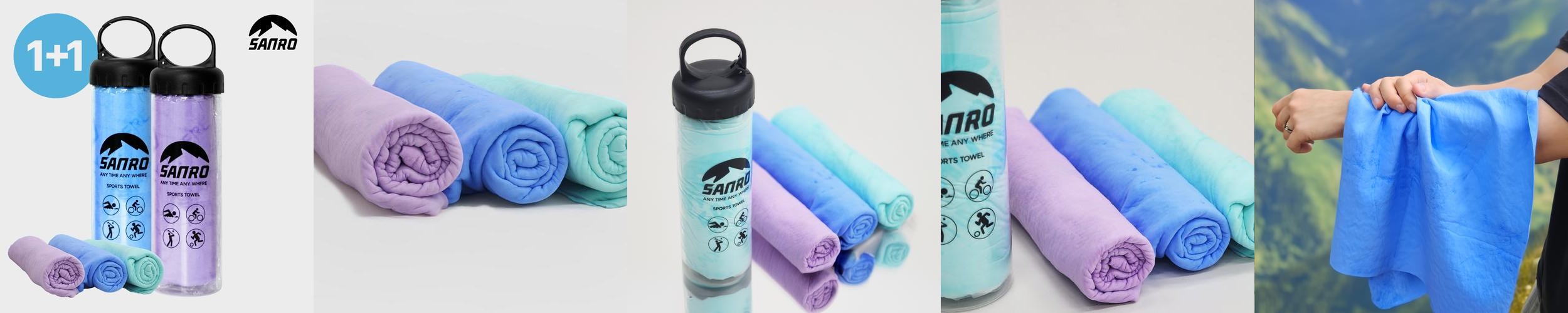 습식 스포츠 타올 1+1 수영 등산 운동 땀 타월 극세사 수건 습식 스포츠 타올 1+1 수영 등산 운동 땀 타월 극세사 수건