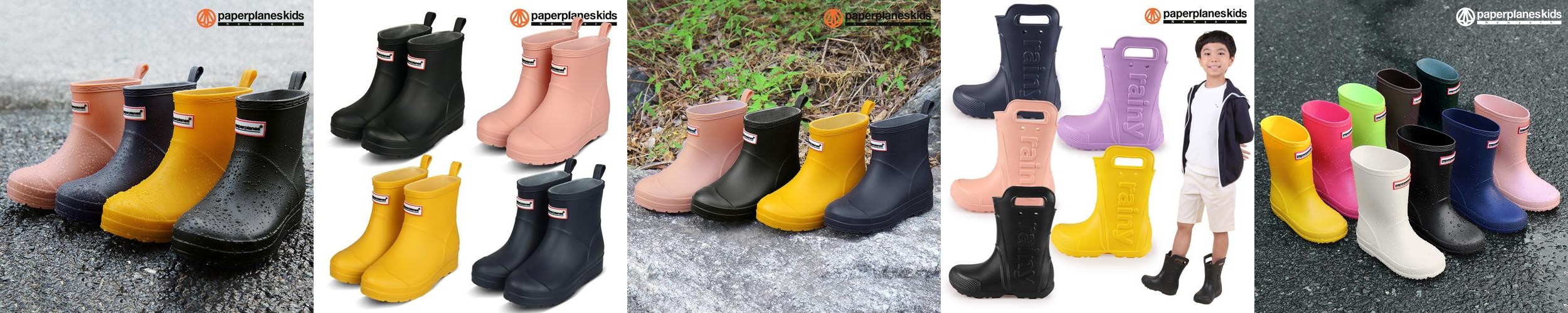 아동 장화 키즈 유아 숏 레인부츠 주니어 어린이 여아 남아 초등 레인 슈즈 PS7769