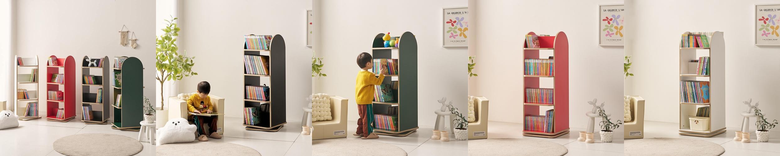 리언 유아 키즈 아이 아기 회전 책장 리언 유아 키즈 아이 아기 회전 책장