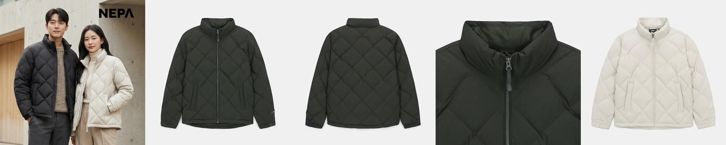 네파 경량 패딩 남성 여성 덕다운 오리털 퀼팅 겨울패딩 디아모 네파 경량 패딩 남성 여성 덕다운 오리털 퀼팅 겨울패딩 디아모