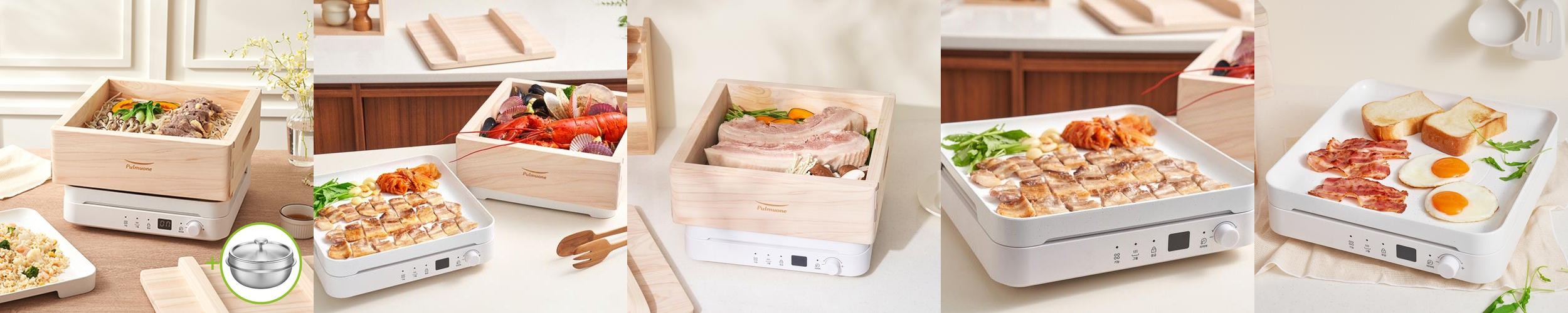 풀무원 트리플 인덕션 쿠커 1구인덕션+그릴플레이트+편백찜기 RD1DWW1 (뚝배기 제공) 풀무원 트리플 인덕션 쿠커 1구인덕션+그릴플레이트+편백찜기 RD1DWW1 (뚝배기 제공)