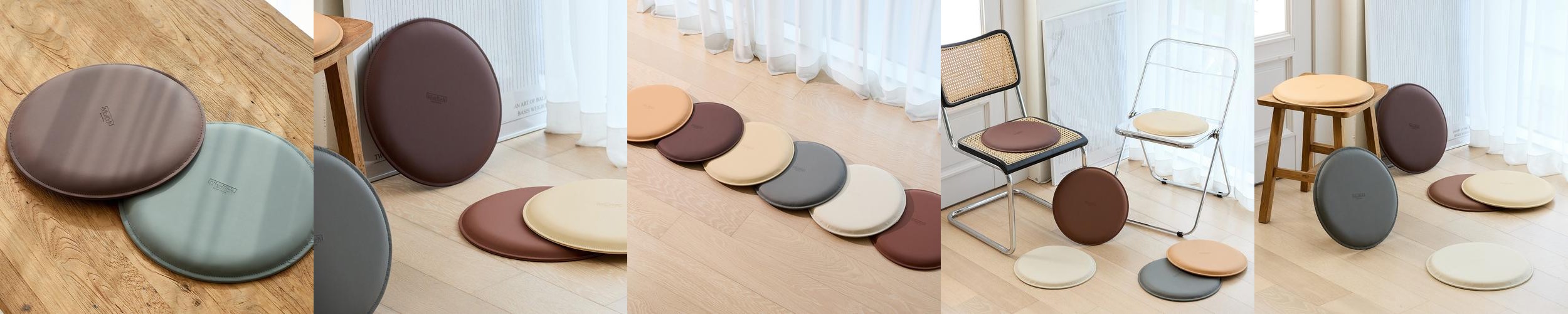 니뜰리히 의자방석 가죽 식탁 벤치 원형 두꺼운 35cm 니뜰리히 의자방석 가죽 식탁 벤치 원형 두꺼운 35cm