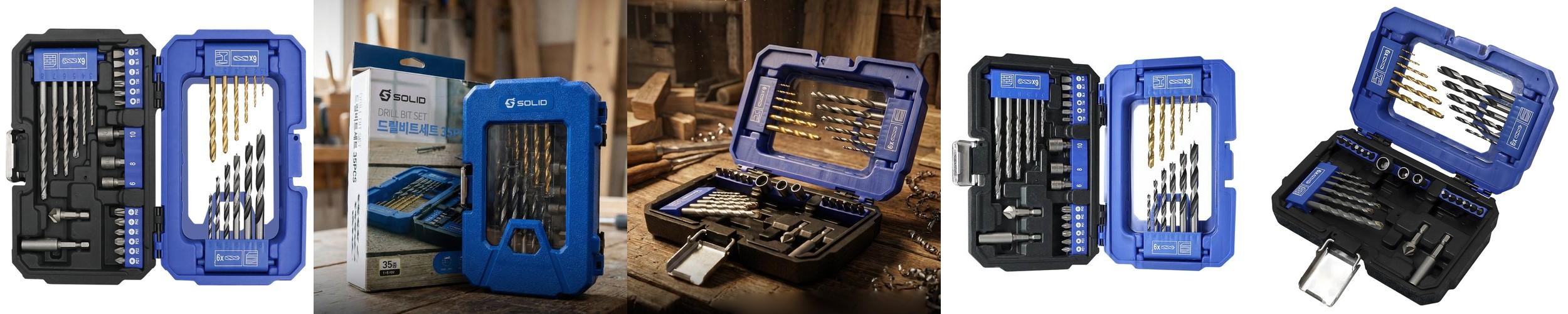 솔리드 드릴비트 드라이버 세트 십자 육각 콘크리트 전동드릴비트 S-DB35 솔리드 드릴비트 드라이버 세트 십자 육각 콘크리트 전동드릴비트 S-DB35