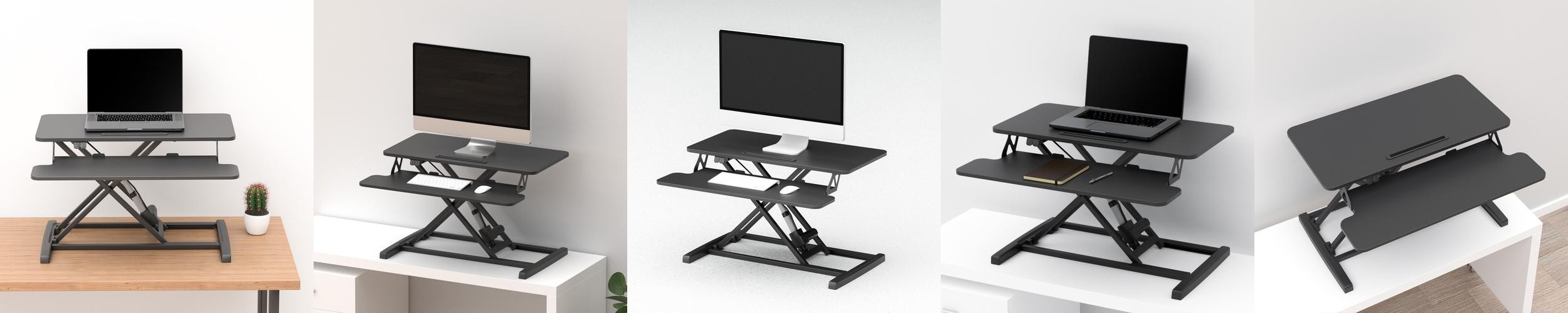 루나랩 높이조절 스탠딩 책상 높낮이조절 전동 모션데스크 Lite 블랙 800