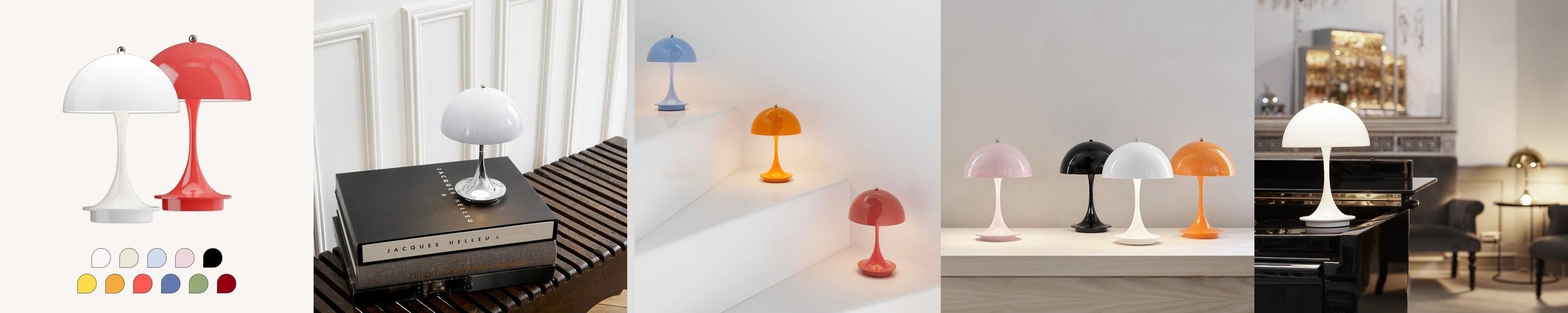 루이스폴센 판텔라 160 포터블 V3 OPAL&OPAQUE 무선 조명