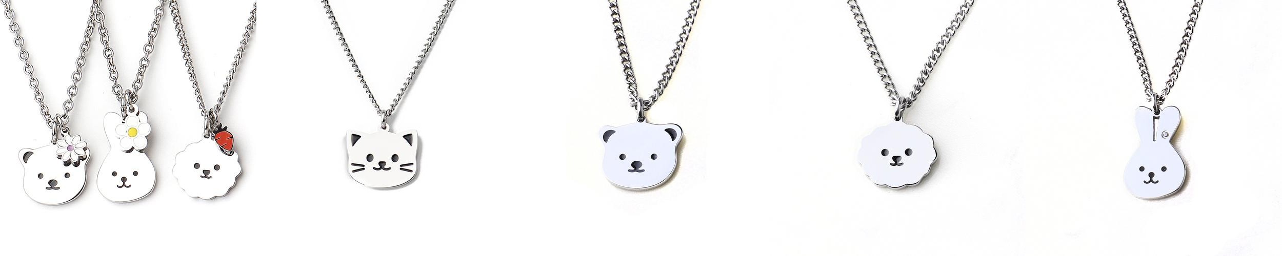 비숑과 친구들 미아방지 목걸이 써지컬 아기 유아 아동 어린이 비숑과 친구들 미아방지 목걸이 써지컬 아기 유아 아동 어린이