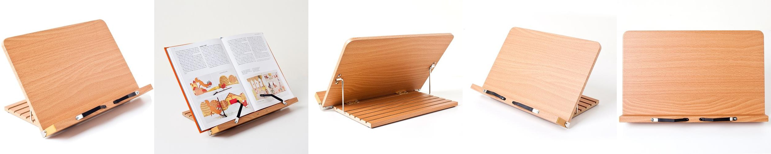 독서대 책 거치대 휴대용 수험생 각도 높이 조절 받침대 미니 가벼운 필기 독서 북 스탠드