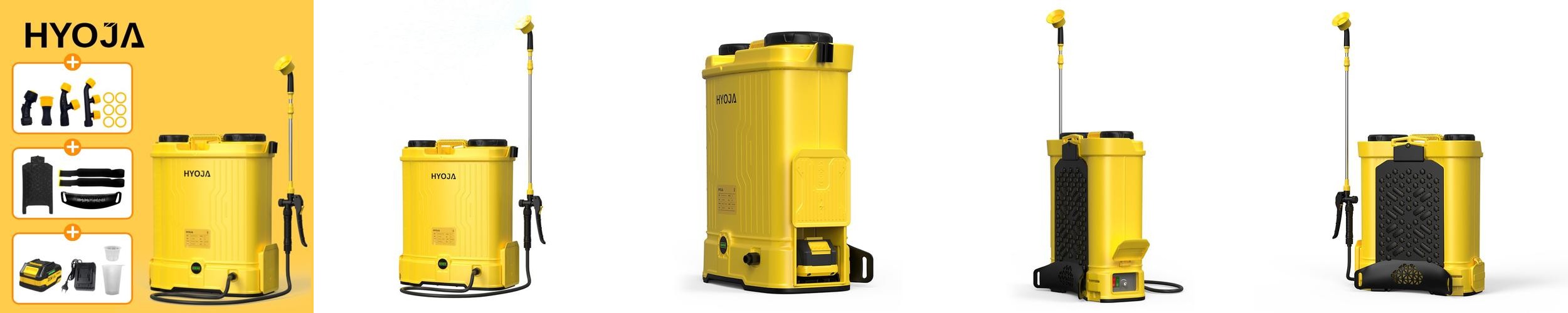 효자 충전식 농약분무기 20L 자동 압축 전동 분무기 충전 농약살포기