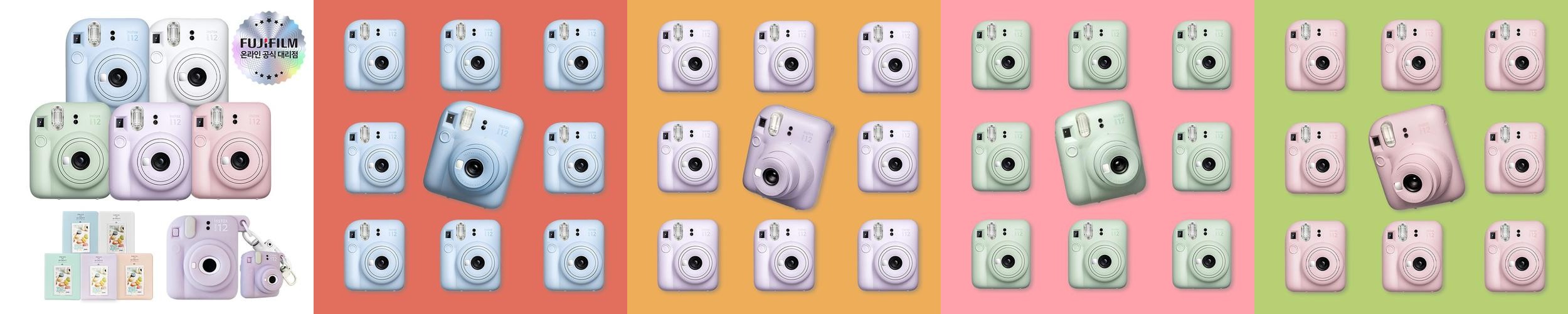 [국내정품] 인스탁스 미니12 즉석카메라+선물SET