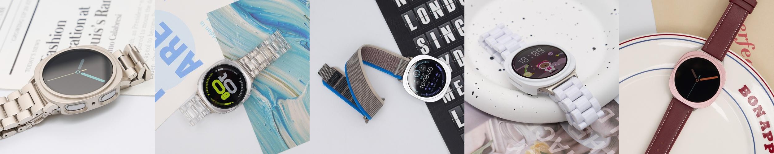 우먼스9999 갤럭시워치8 호환 하드프레임 케이스