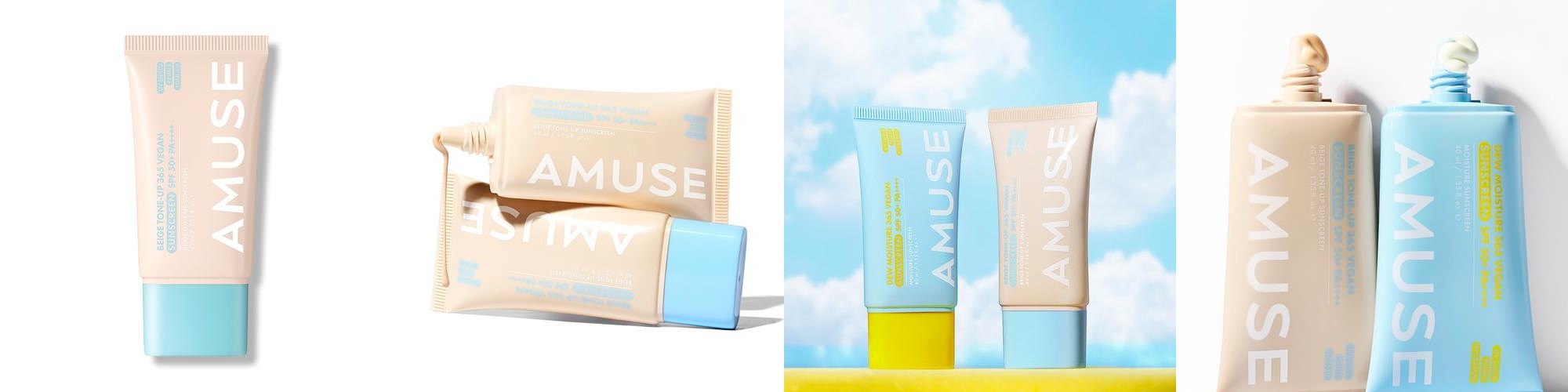 어뮤즈 베이지 톤업 365 비건 선크림 40ml SPF50+ 어뮤즈 베이지 톤업 365 비건 선크림 40ml SPF50+