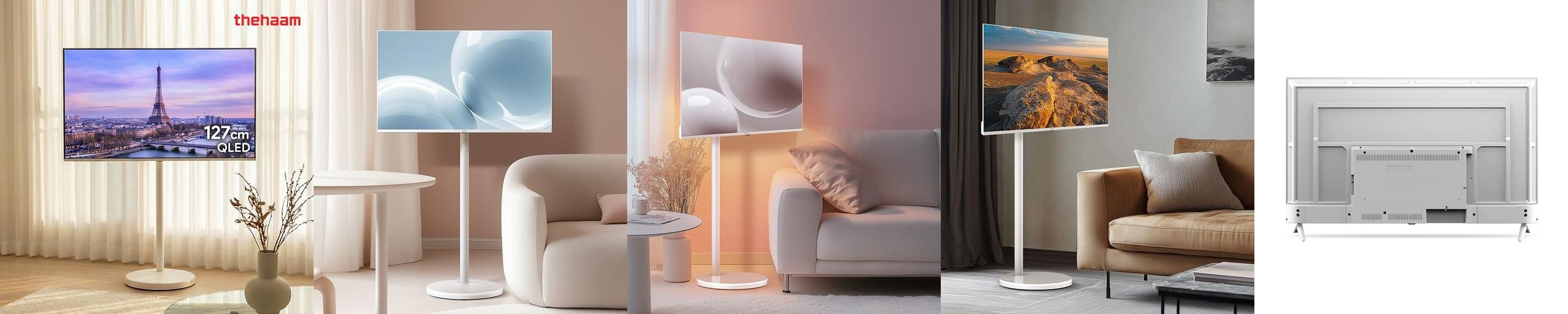 삼탠바이미 스마트TV 127cm(50인치)TV, 4K QLED 에센셜, 패키지 더함 CHiQ 고객직접설치 삼탠바이미 스마트TV 127cm(50인치)TV, 4K QLED 에센셜, 패키지 더함 CHiQ 고객직접설치