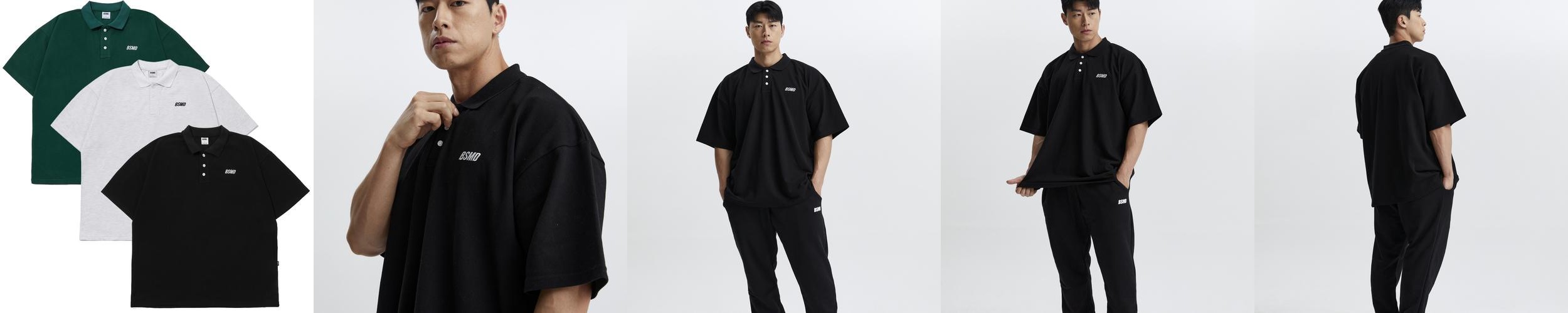 비스트모드 PK 오버핏 짐웨어카라티 남자 헬스 반팔 티셔츠 BSMD 비스트모드 PK 오버핏 짐웨어카라티 남자 헬스 반팔 티셔츠 BSMD