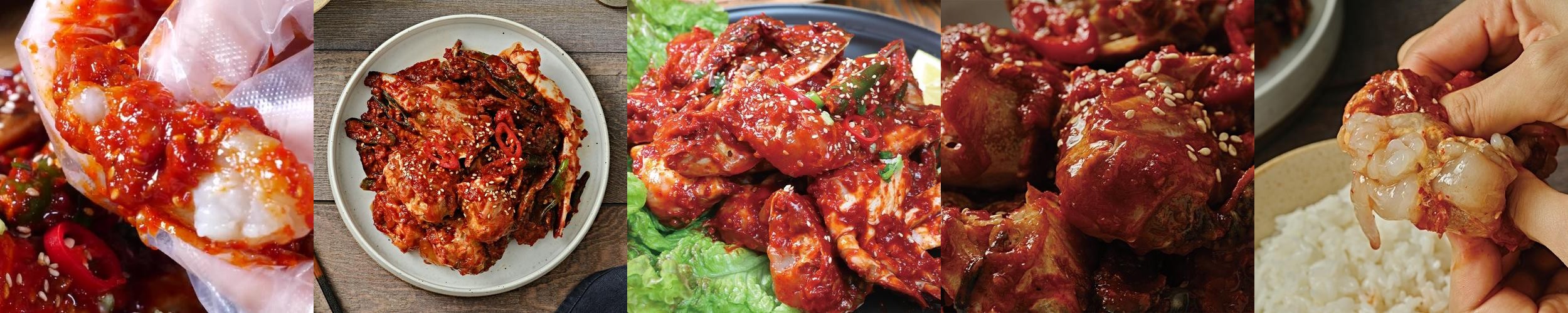 여수 나래밥상 양념 꽃게장 1kg 연평도 양념게장