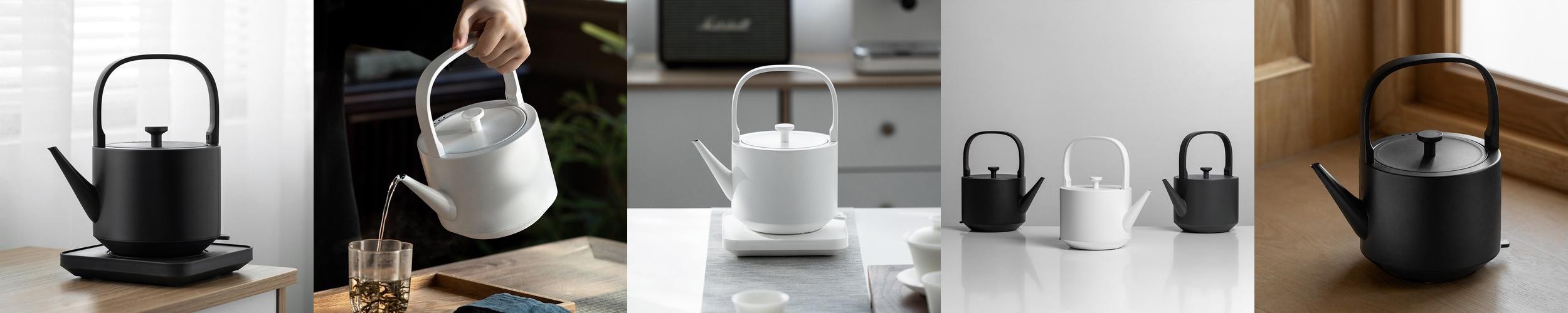 라쿠진 오리엔탈 무선 전기포트 티포트 주전자 LCZ2001 전기주전자