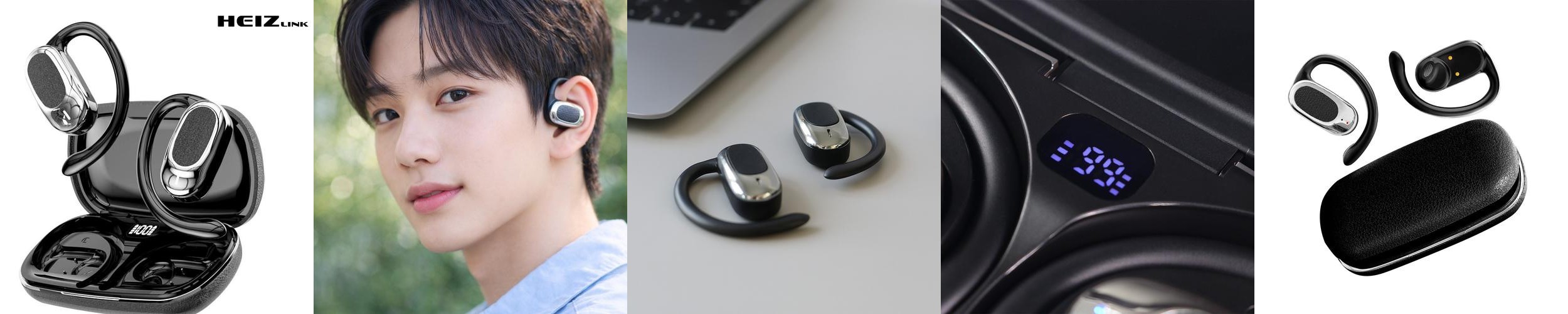 헤이즈링크 골전도 이어폰 이어핏 오픈형 무선 블루투스 프리미엄 가죽패턴 충전케이스 헤이즈링크 골전도 이어폰 이어핏 오픈형 무선 블루투스 프리미엄 가죽패턴 충전케이스