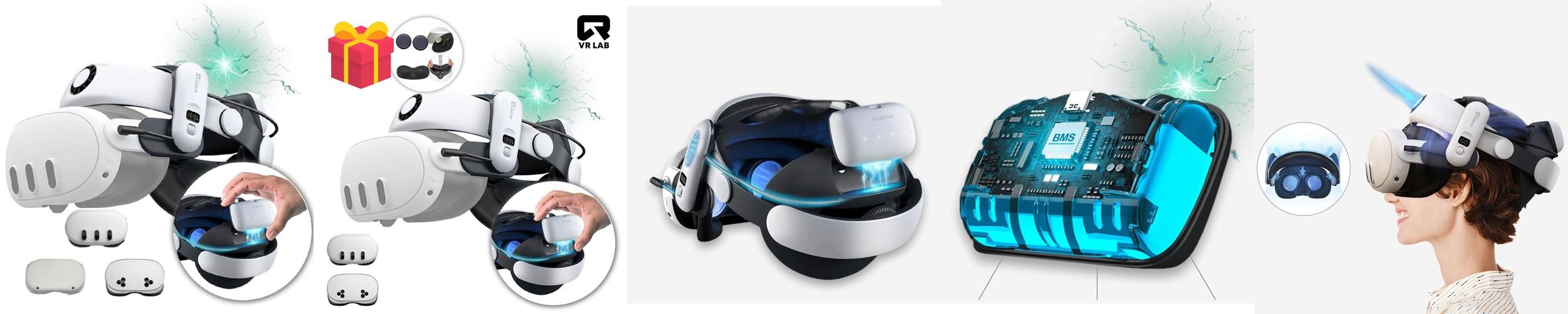 메타퀘스트3 s 스트랩 악세사리 BOBOVR S3PRO 헤일로 배터리 헤드스트랩 오큘러스 메타퀘스트3 s 스트랩 악세사리 BOBOVR S3PRO 헤일로 배터리 헤드스트랩 오큘러스