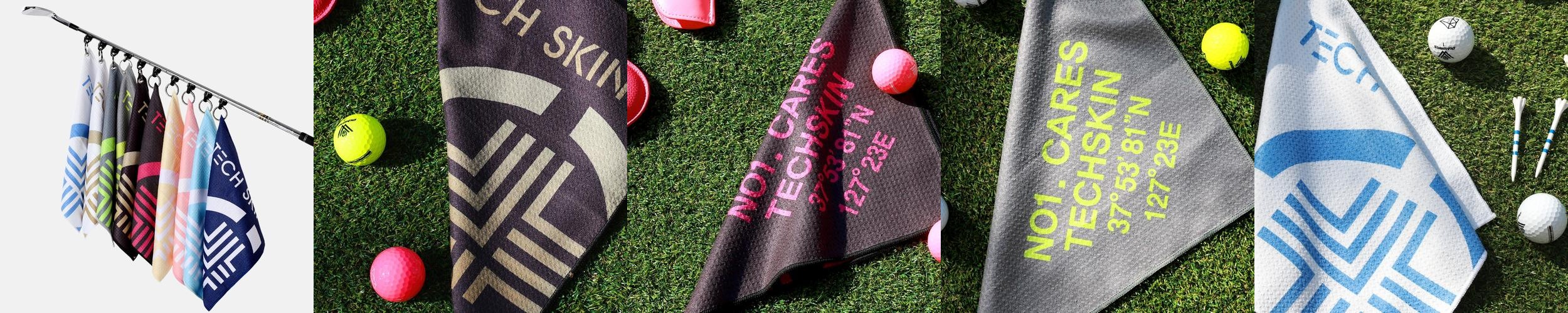 테크스킨 시그니처 마그넷 골프타올 테크스킨 시그니처 마그넷 골프타올