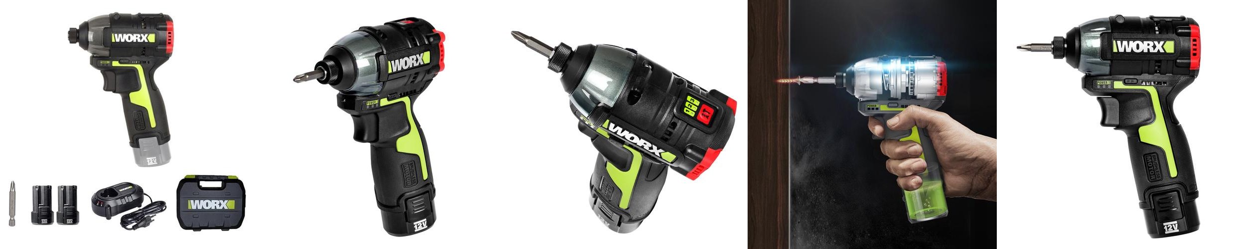 웍스 충전 임팩드라이버 전동 드릴 12V 2.0Ah 배터리 2개 BL WU132 웍스 충전 임팩드라이버 전동 드릴 12V 2.0Ah 배터리 2개 BL WU132