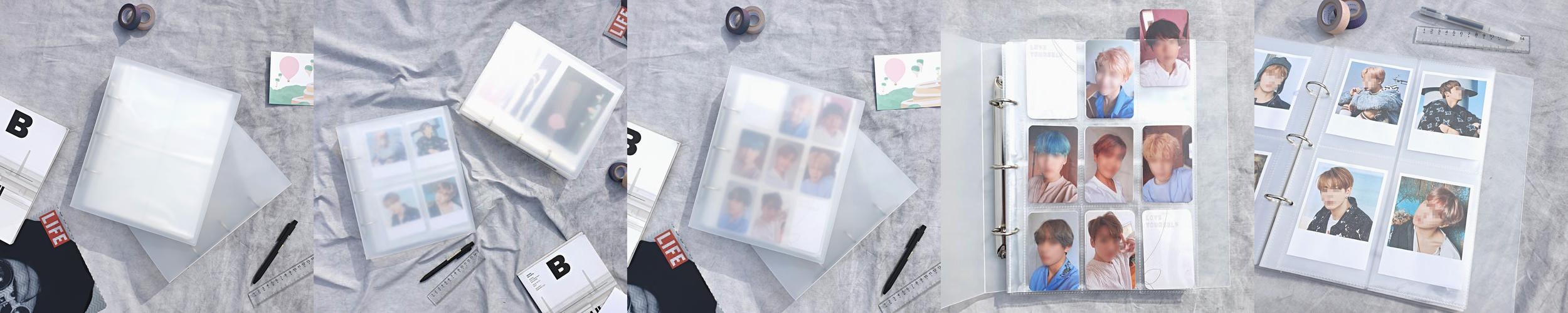 굿슈머 B5 포카바인더 포토카드 낱말카드 바인더 9포켓 굿슈머 B5 포카바인더 포토카드 낱말카드 바인더 9포켓