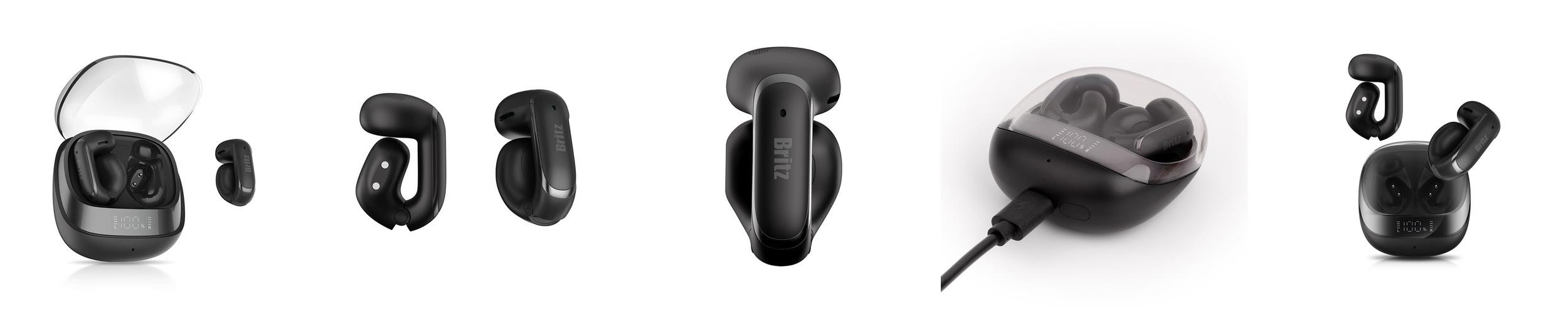 브리츠 BZ-Revo7 클립 조절형 오픈타입 블루투스 귀걸이형 이어폰 런닝 헬스 야외운동용 브리츠 BZ-Revo7 클립 조절형 오픈타입 블루투스 귀걸이형 이어폰 런닝 헬스 야외운동용